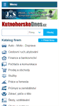Mobile Screenshot of kutnohorskodnes.cz